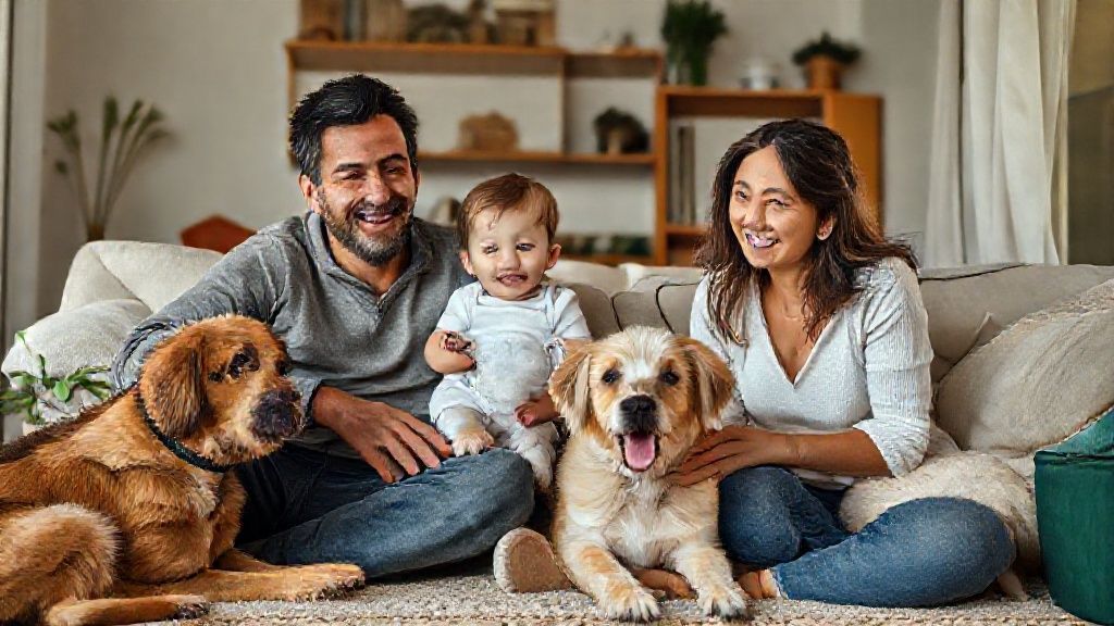 A vida familiar com Mateus, Letícia e os cães A vida familiar com Mateus, Letícia e os cães