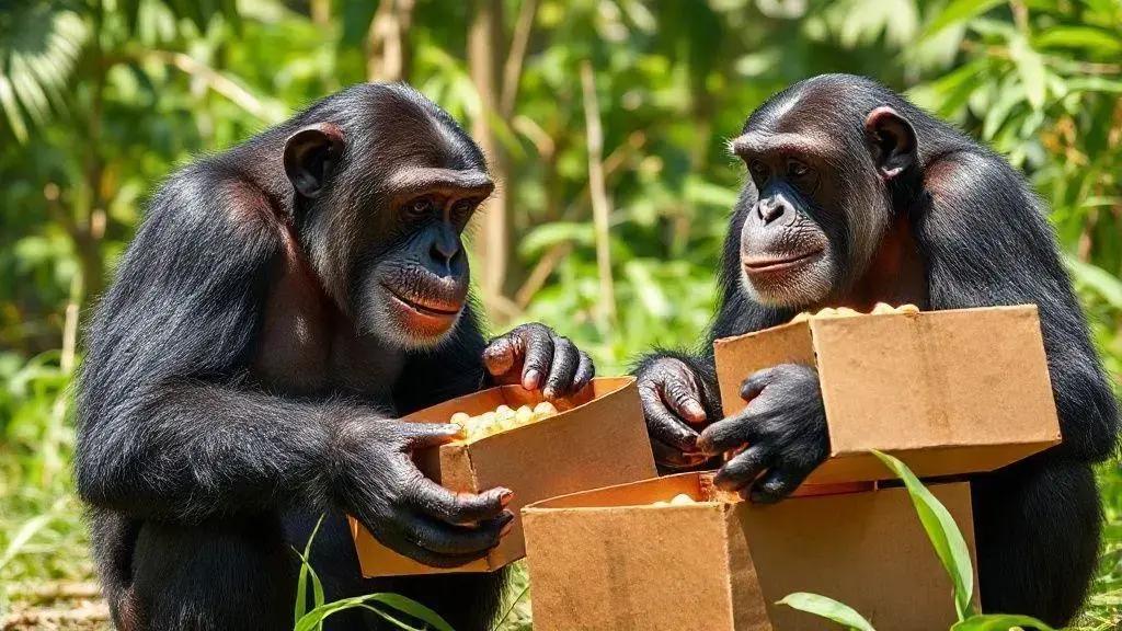 Chimpanzés revelam raciocínio flexível: estudo aponta revisão de crenças