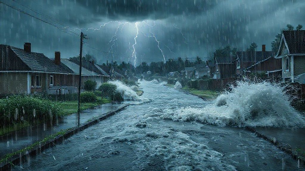 Chuvas históricas em três horas Chuvas históricas em três horas