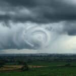Ciclone avança pelo Sul do Brasil e frente fria provoca temporais