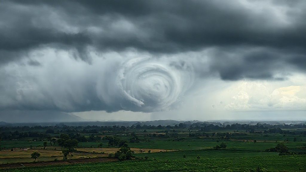 Ciclone avança pelo Sul do Brasil e frente fria provoca temporais