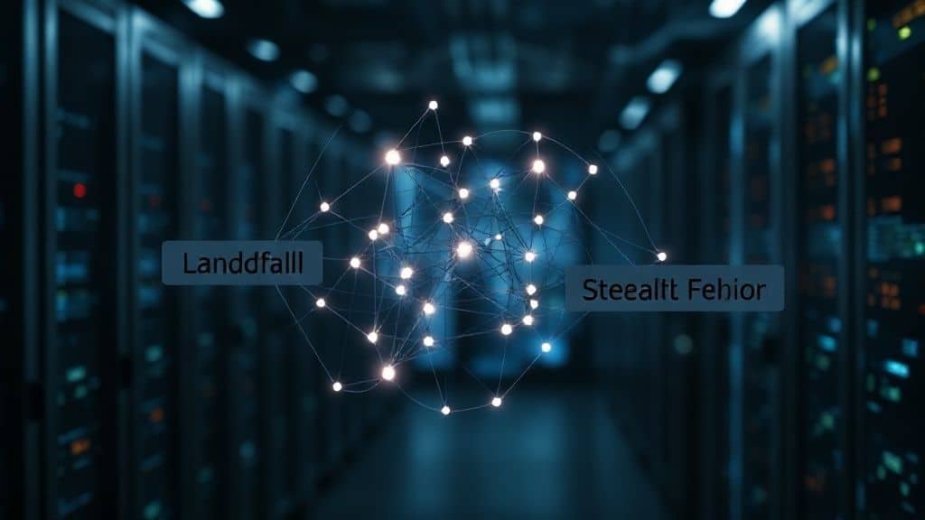 Conexões de infraestrutura e semelhanças com Stealth Falcon