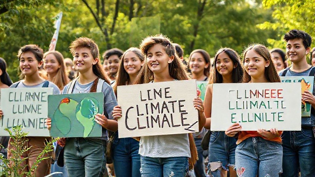 Contexto da mobilização climática e participação de jovens Contexto da mobilização climática e participação de jovens