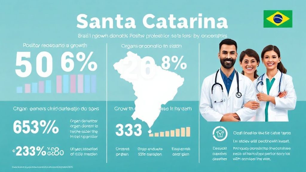 Dados sobre doação de órgãos em SC