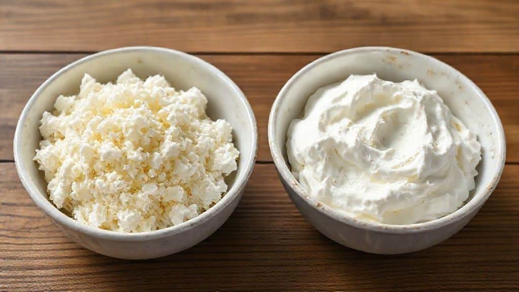 Diferença entre queijo cottage e ricota Diferença entre queijo cottage e ricota