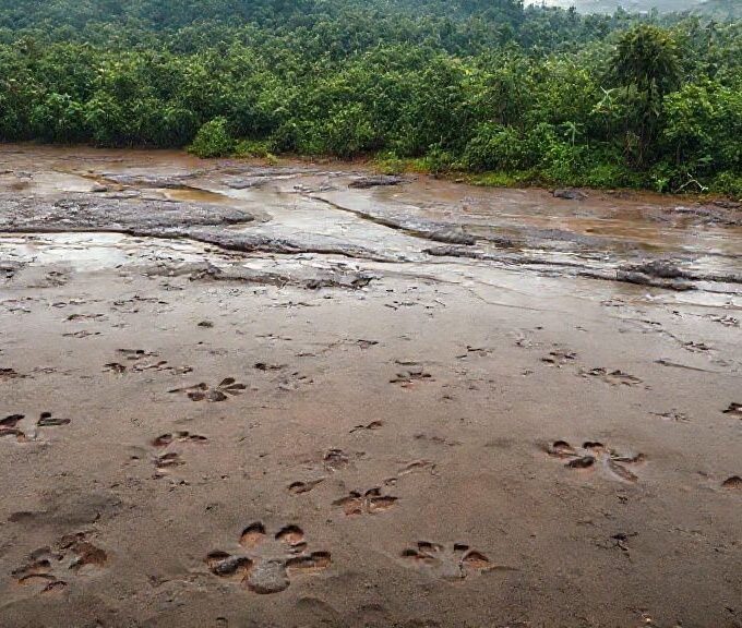 Dinossauros na Amazônia: pegadas revelam presença há 103 milhões de anos