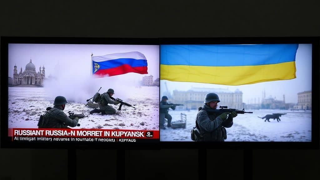 Divergências entre Moscou e Kiev na cobertura do cerco