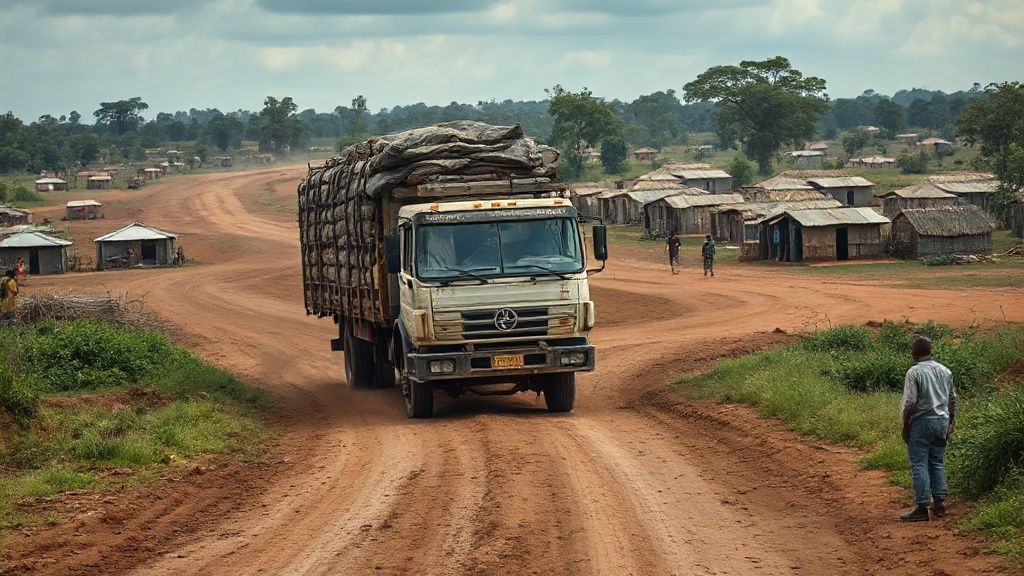 DRC — Deslocamentos e risco social elevam custos operacionais e incertezas logísticas DRC — Deslocamentos e risco social elevam custos operacionais e incertezas logísticas