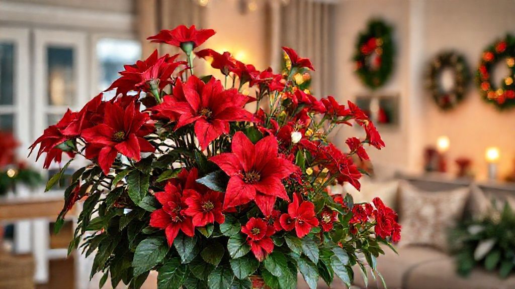 Flores vermelhas para decorar o Natal: escolha, arranjos e dicas