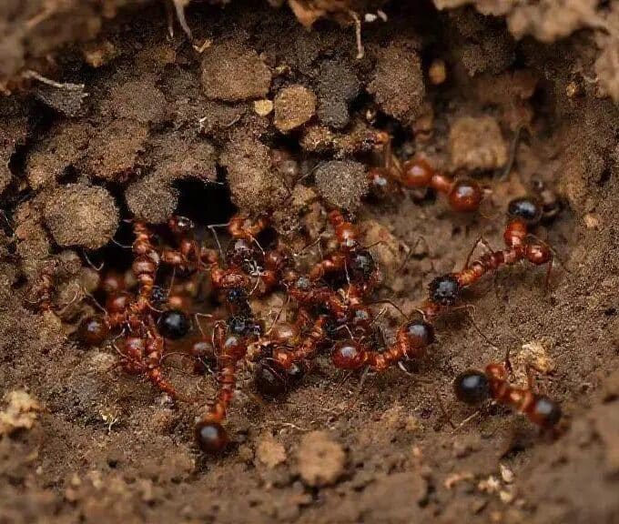 Formigas mudam ninhos para evitar epidemias, revela estudo recente