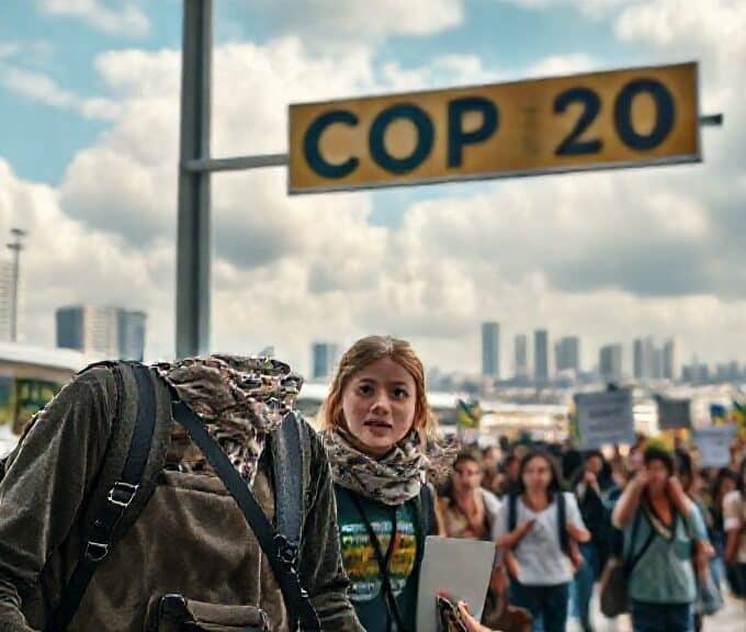 Greta Thunberg chega à COP30 em Belém para manifestação pacífica