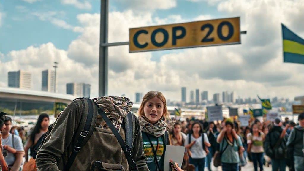 Greta Thunberg chega à COP30 em Belém para manifestação pacífica