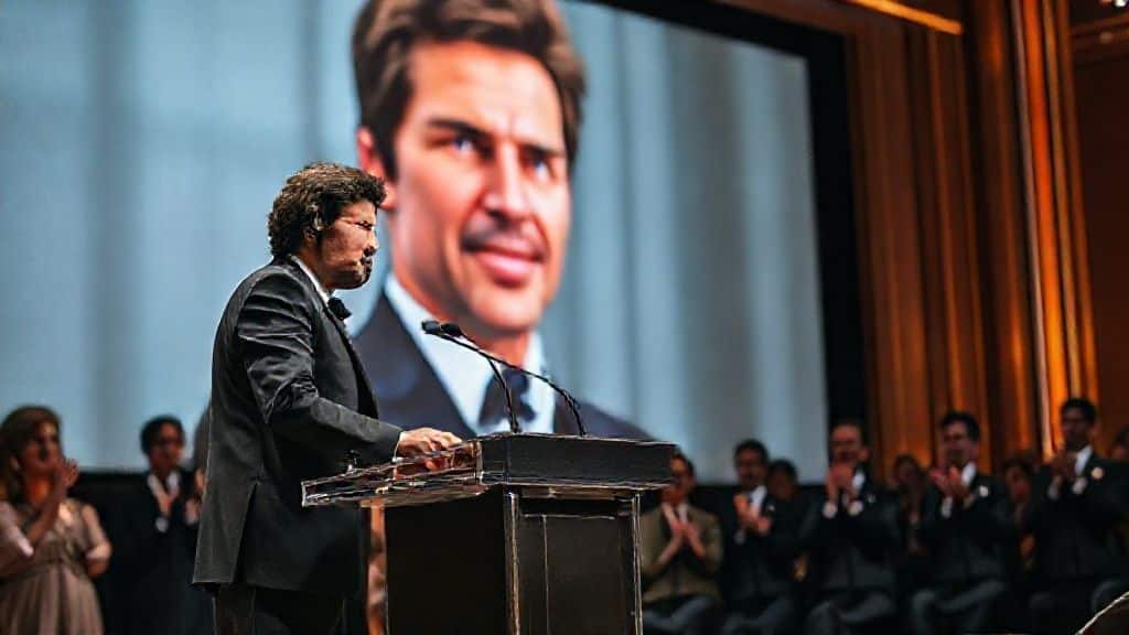 Iñarritu e colegas exaltam a trajetória do astro em premiação histórica