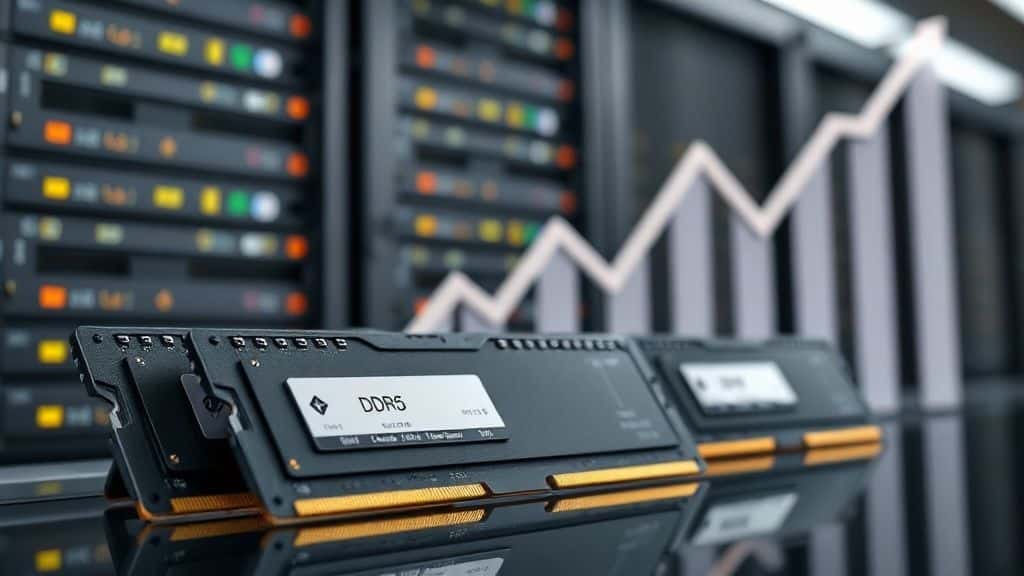 Impactos da demanda por IA no mercado de memória DDR5 Impactos da demanda por IA no mercado de memória DDR5