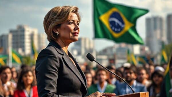 Michelle Bolsonaro defende submissão saudável ao marido em evento do PL Mulher