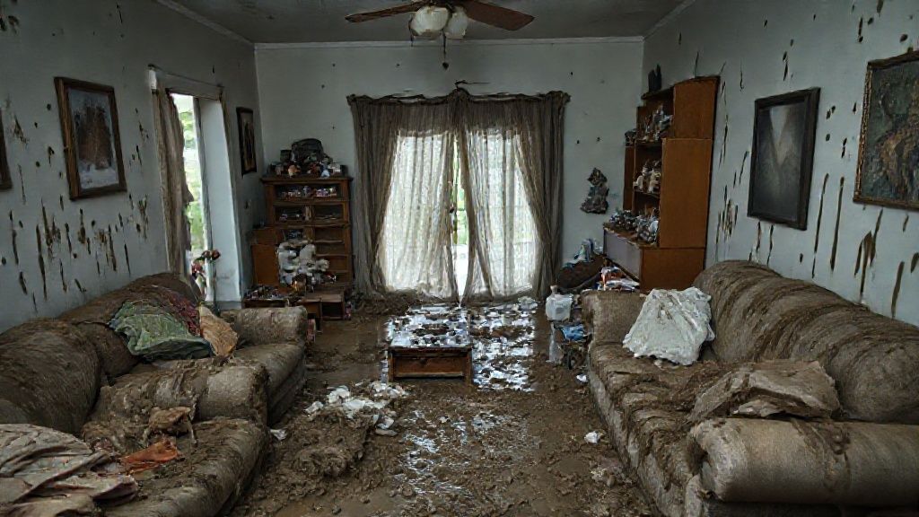 Moradores relatam perdas materiais significativas Moradores relatam perdas materiais significativas