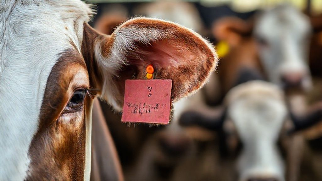 Nova identificação com bottons coloridos substitui marca a fogo