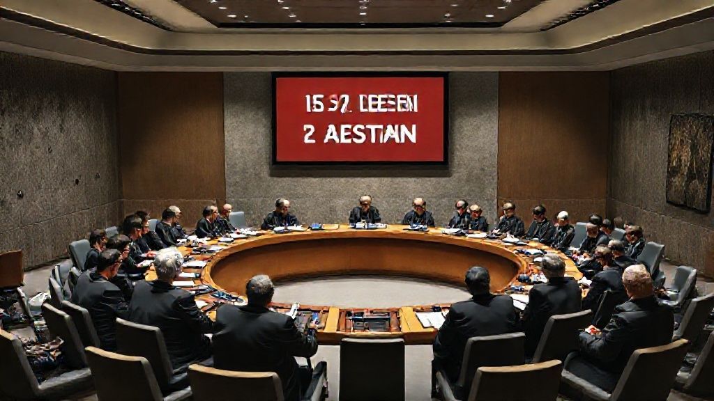 ONU aprova plano para Gaza por 13 votos