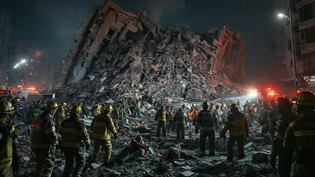 Operação de resgate: bombeiros, defesa civil e PM atuam