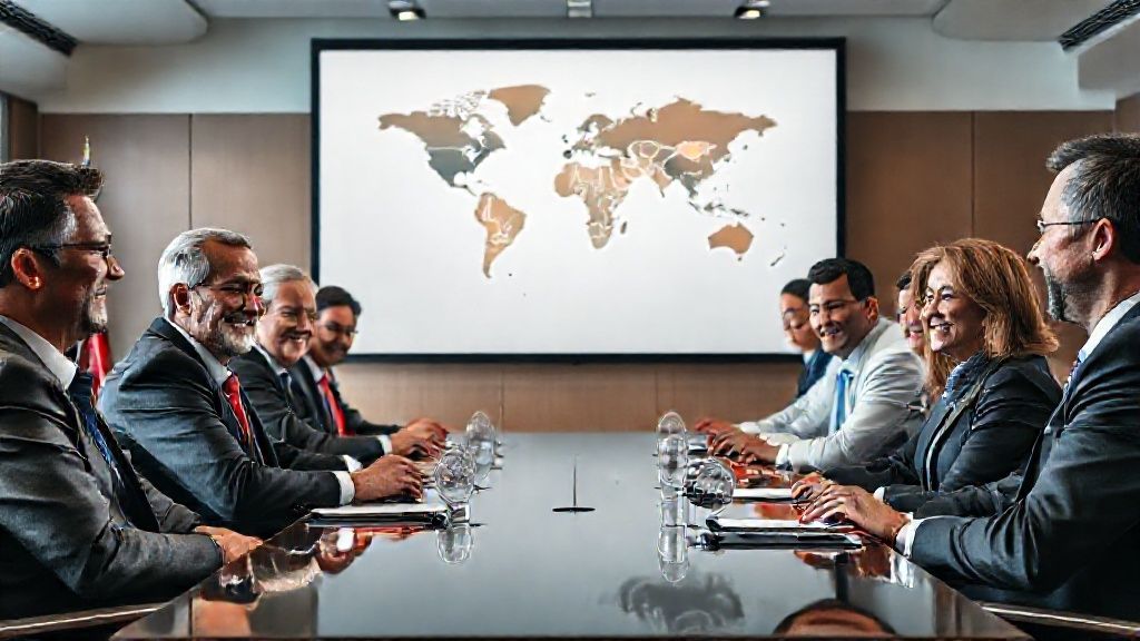 Países que apoiam o plano de Trump