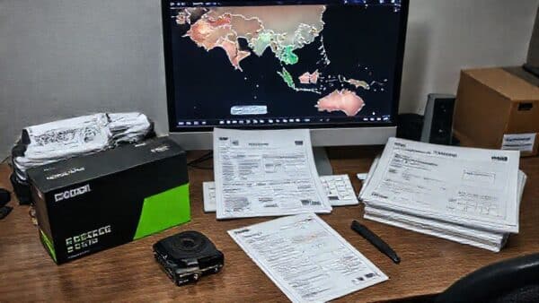 Quatro acusados por tentar contrabandear chips Nvidia para a China