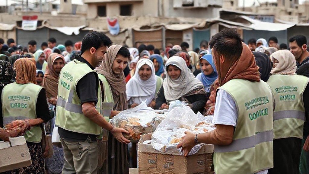 Reação de organizações humanitárias