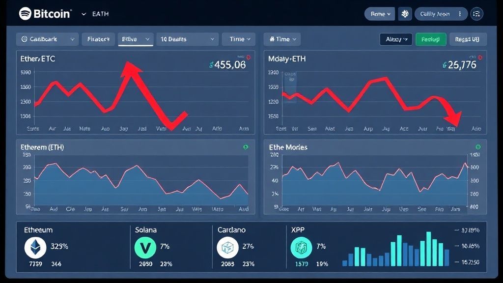 Resumo dos números-chave: BTC, ETH e mais