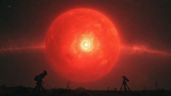 SN 2024ggi: explosão inicial revela geometria alongada da supernova