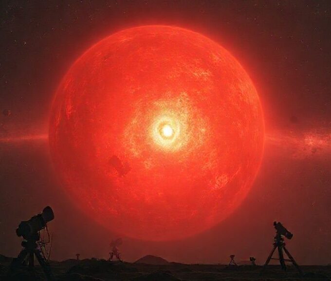 SN 2024ggi: explosão inicial revela geometria alongada da supernova