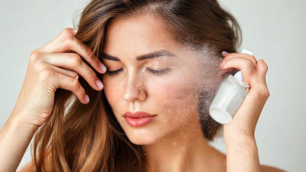 Texturas com shampoo a seco para mais volume Texturas com shampoo a seco para mais volume