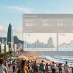 Turismo internacional no Brasil atinge 8 milhões de visitantes em 2025 e mira 10 milhões