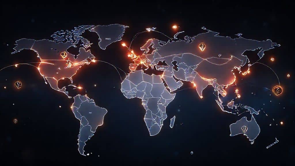 Visão de pagamentos em rede global semelhante a transferências entre bancos