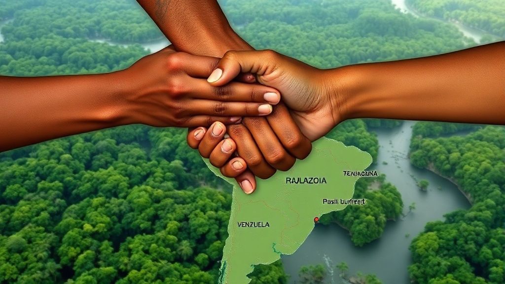 Esforços de cooperação regional para combater garimpo transfronteiriço Esforços de cooperação regional para combater garimpo transfronteiriço