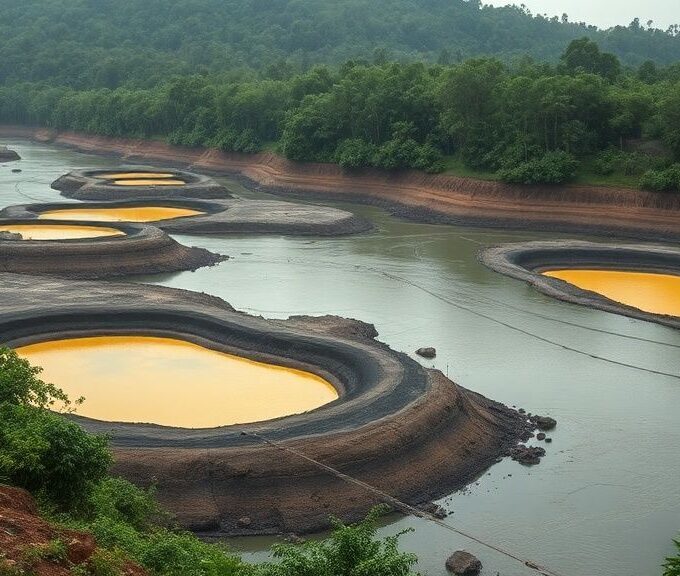 Piscinas de cianeto em garimpo na Terra Indígena Raposa Serra do Sol geram alerta ambiental